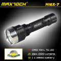 Maxtoch HI6X-7 Tactical Cree T6 Rechargeable LED Torch